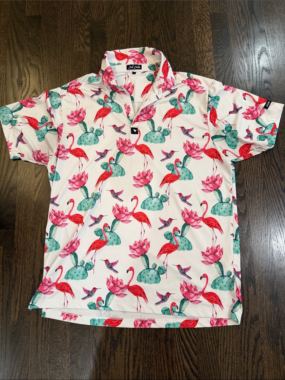 Bad Birdie Flock With Me Golf Polo shirt - Picture 3 of 4